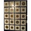 Image 2 : 576. (20) World Coins in Plastic page, all identified and in 2" x 2" holders. Includes: Great Britai