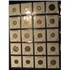 Image 2 : 578. (20) World Coins in Plastic page, all identified and in 2" x 2" holders. Includes: Iceland & In