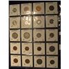 Image 2 : 584. (20) World Coins in Plastic page, all identified and in 2" x 2" holders. Includes: Netherlands,