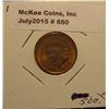 Image 1 : 650. 1902 Indian Head Cent. Unc. Cleaned.