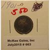 Image 1 : 663. 1901 O Barber Dime. VF 29. Scrapes.