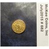 Image 1 : 682. "1859"  Indian Design "California Gold/ 1/2", Gilt Token.