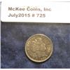 Image 1 : 725. 1907 S Barber Dime. Moderately toned Uncirculated. Light obverse scratch.
