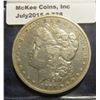 Image 1 : 738. 1878 CC Morgan Silver Dollar. VF 20.