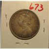 Image 2 : 786. 1862 (C) India Queen Victoria .917 Fine Silver One Rupee. EF 40.