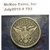 Image 2 : 793. 1892 P Barber Quarter. VF 20. Totally original.