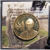 Image 2 : 834. 1987 Pope John Paul II Silver Medal with Pope on Obverse and Mary on reverse. Proof. High relie