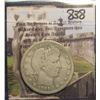 Image 1 : 838. 1909 P Barber Quarter Dollar. F-12.