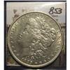 Image 1 : 853. 1885 P Morgan Silver Dollar. EF 45. Scratches on reverse.