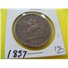 Image 1 : 1857 Bank of Upper Canada Half Penny