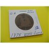 Image 1 : 1875 Queen Victoria One Penny