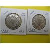 Image 1 : 1938, 1939 Cdn. Silver Half Dollar Coins