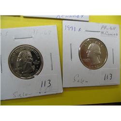 1991S, 2000 U.S.A. Quarters