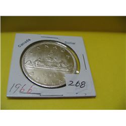 1966 Cdn. Silver Dollar