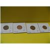 Image 1 : 1920, 1933, 1998, 1938 Cdn One Cent Pcs.