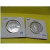 Image 1 : 1958 Cdn. Silver Half Dollar Coins (x2)