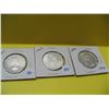 Image 1 : 1962 Cdn. Silver Half Dollar Coins (x3)