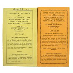 Bluestone Fixed Price Lists