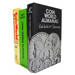 Coin World Almanacs from Margo Russell’s Library