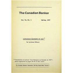 Canadian Banking in 1867