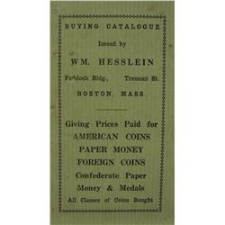 Rare Hesslein Premium-Paid List