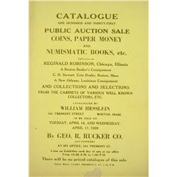 Hesslein’s 131st Auction Sale