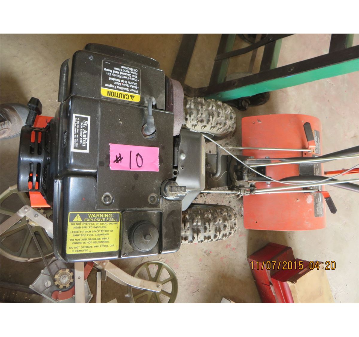 Ariens 5 hp rear tine tiller nice