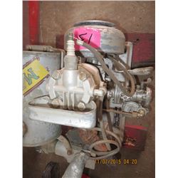 Small gas water pump built in fort Francis