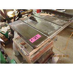 10’’ modern table saw  cast top
