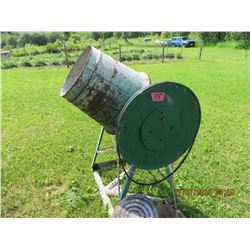 Cement mixer w/electric motor