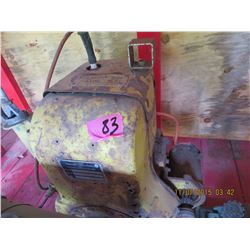 Yellow wiscosin parts engine