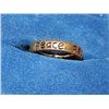 Image 1 : VINTAGE COPPER RING - "PEACE"