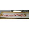 Image 1 : BRACLET - NEW FRESH WATER PEARL BRACELT - PINK EACH PEARL ORIGINAL ORNATE SHAPE AND SIZE