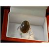 Image 1 : RING- CANADIAN LABRADONITE GEMSTONE - RETAIL APPROX... $50