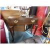 Image 1 : MAHOGANY HALL TABLE - 1 DRAWER - "PENNSYLVANIA HOUSE"