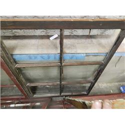 VINTGAW WOOD FRAMED WINDOW - 6 PANE