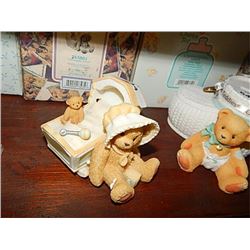 CHERISHED TEDDIES - WITH BOX - BABY WIHT CRADLE