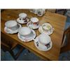 Image 1 : COLLECTABLE AND OTHER CHINA TEA CUPS AND SAUCERS - 6 TTL