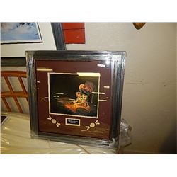 FRAMED BEV DOOLITTLE COLLECTION - FRAMED PRINT - UNKNOWN PRESENCE - GALLERY ESTIMATE - $425