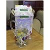 Image 2 : GLASS PITCHER - HARVEST FRUIT