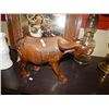 Image 1 : HAND CRAFTED WOOD CARVING - WATER BUFFALO