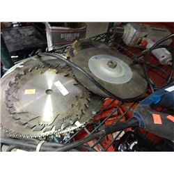 LOT OF SAW BLADES