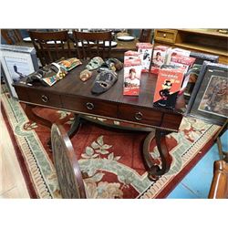 NEW ORNATE WRITING DESK - DAMAGE ON CORNERS