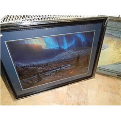 FEATURED STEPHEN LYMAN FRAMED LIMITED EDITION PRINT - MIDNIGHT FIRE - GALLERY ESTIMATE - $1625
