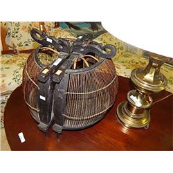VINTAGE BIRD CAGE - 2PC
