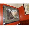 Image 1 : FRAMED LIMITED EDITION PRINT -SEA SIDE RETREAT - FRED BUCKWITZ - GALLERY ESTIMATE - $925