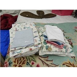 LOT OF SHEETS AND MORE