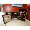 Image 1 : NEW QUEEN MAHOGANY BED FRAME - includes headboard, foot board and rails
