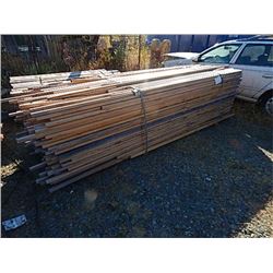 YELLOW CEDAR 1x1 - 25 pcs PER LOT - high bidder get 1st choice - buyer's choice when loading - retai