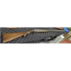 VINTAGE BLACK POWDER PRECUSION RIFLE - ENGLISH - RICHARD BOSS - WITH CLEANING ROD - IS USABLE BUT NO